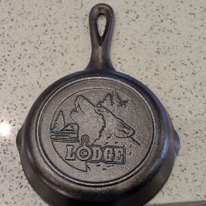 Black Cast Iron Skillet